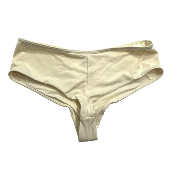 Venroy Boyleg Swim Bottom in Cream - Picture 1 of 4